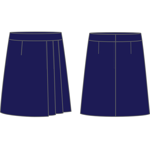 ACS (I) Year 5 & 6 IB Navy Skirt