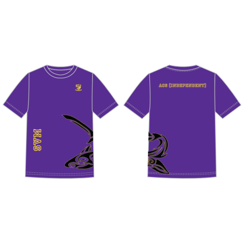 ACS (I) Unisex Crew SVM House (Purple) T-Shirt (Optional)