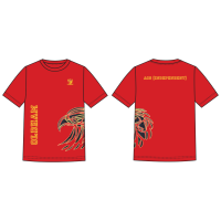 ACS (I) Unisex Crew Oldham House (Red) T-Shirt (Optional)