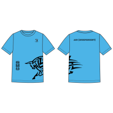 ACS (I) Unisex Crew CKS House (Turquoise) T-Shirt (Optional)