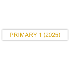 ACS Junior Name Tag Pri 1 - 2025 only