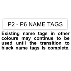 ACS Primary Name Tag P2 - P6
