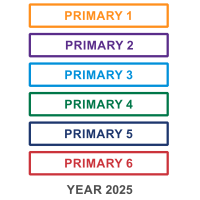Cantonment Primary Name Tag Year 2025