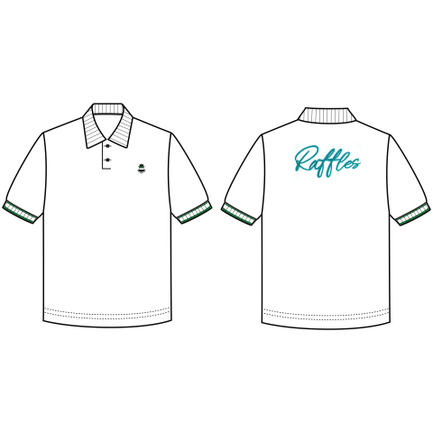 RGPS White Polo T-Shirt