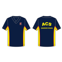 ACS (BR) Navy V Neck T Shirt