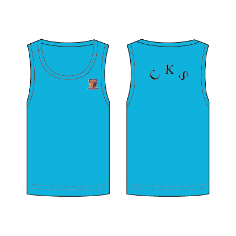 ACS Turquoise CKS House Singlet