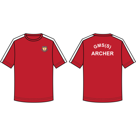 GMS (S) PE T-Shirt - Archer (Red)