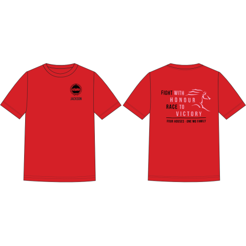 MGS Jackson House T-Shirt (Red)