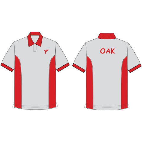 YIS Oak House Polo T-Shirt (Red)
