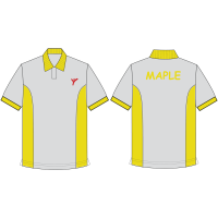 YIS Maple House Polo T-Shirt (Yellow)