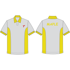 YIS Maple House Polo T-Shirt (Yellow)